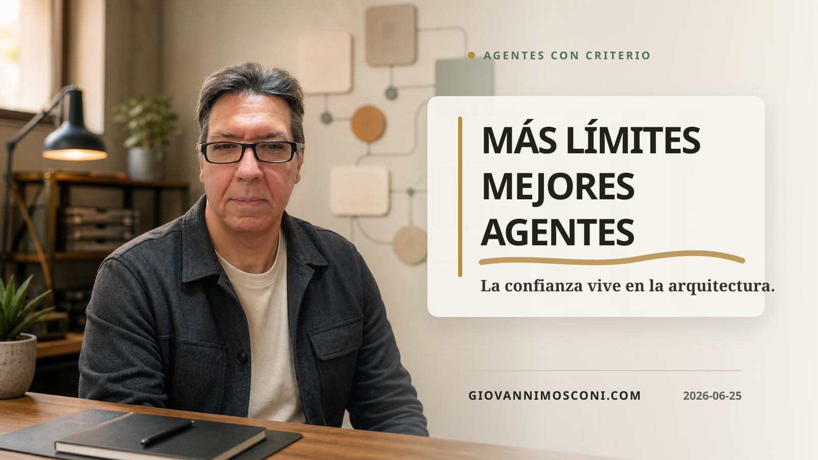 Imagen editorial para El futuro de los agentes no es darles más libertad
