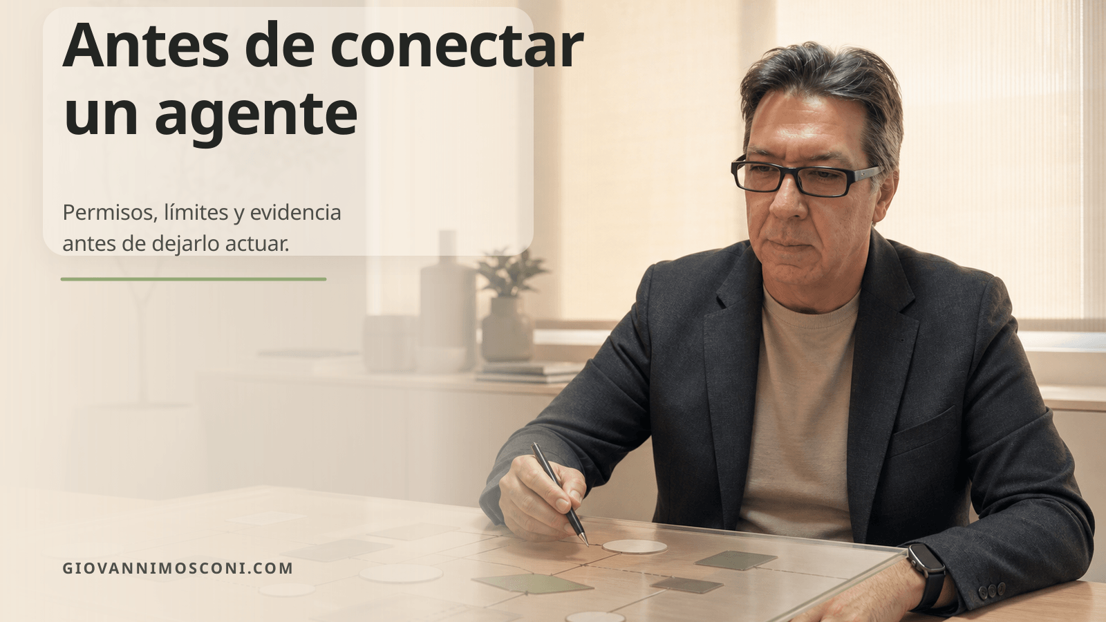 Editorial image for Antes de conectar un agente